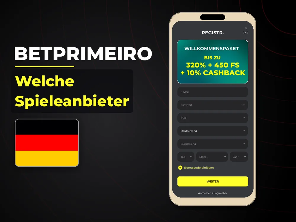 Betprimeiro - Welche Spieleanbieter