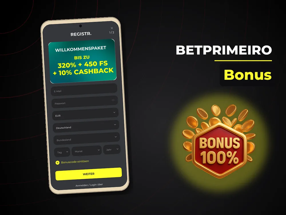 Betprimeiro - Bonus
