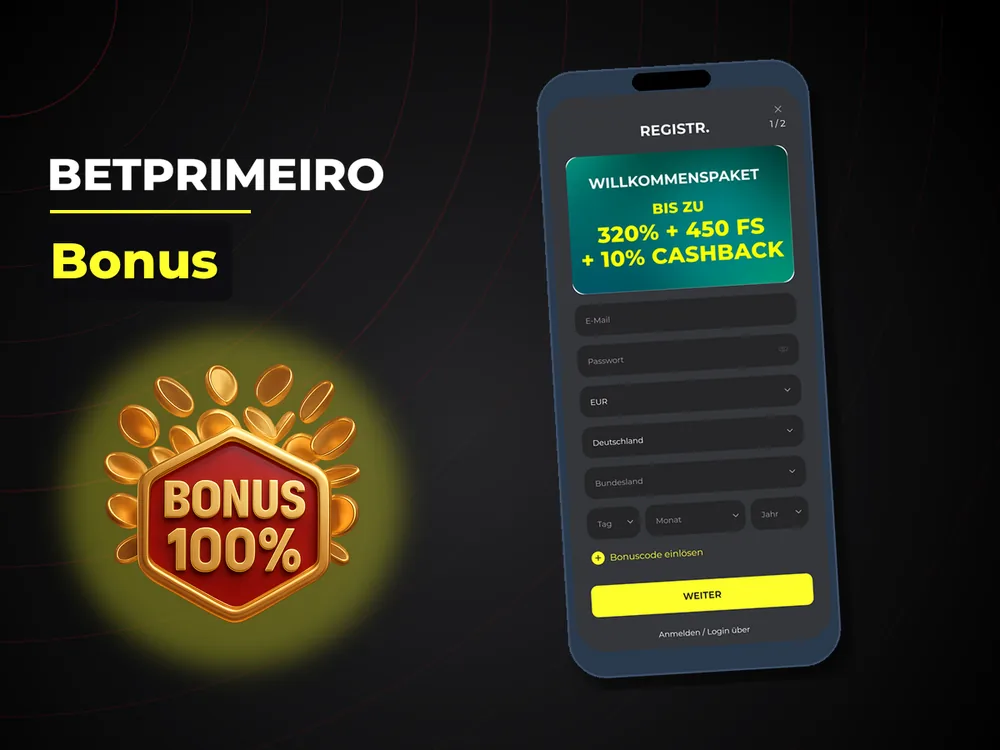 Betprimeiro - Bonus