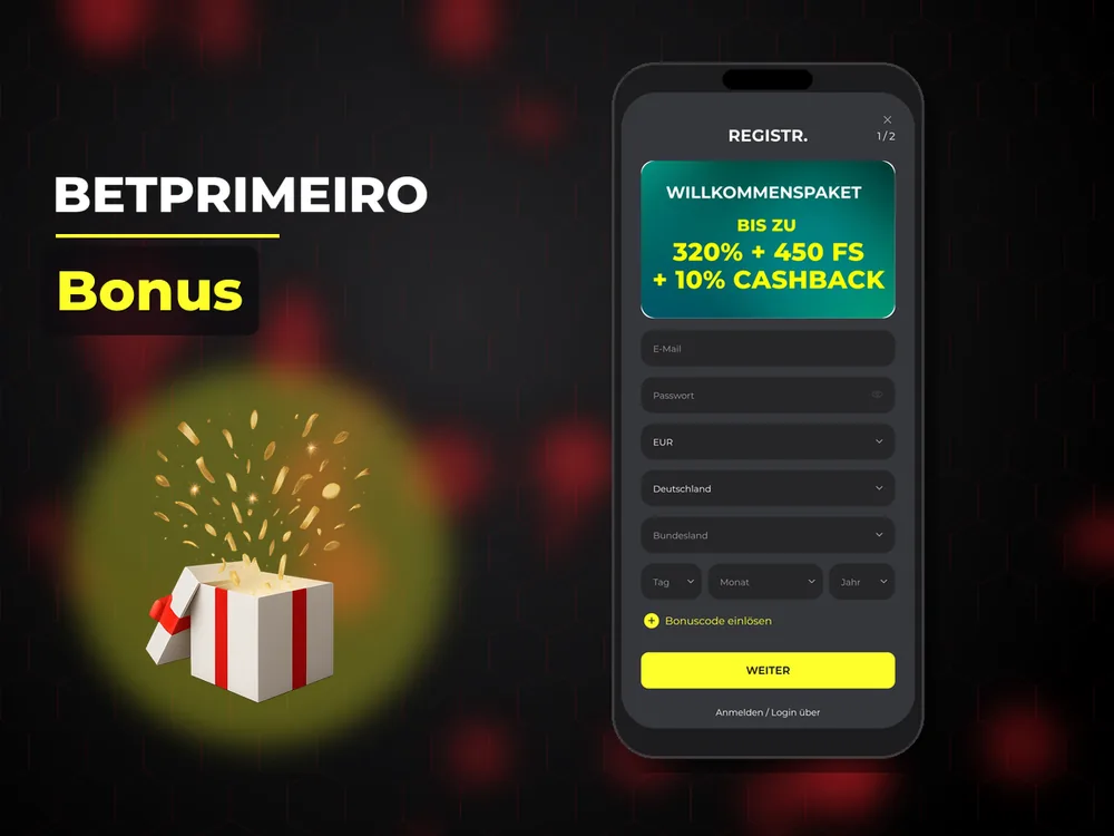 Betprimeiro - Bonus