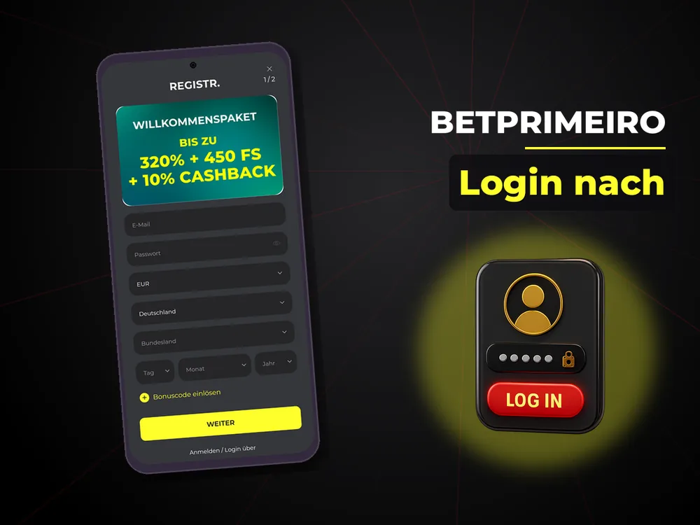 Betprimeiro - Login nach