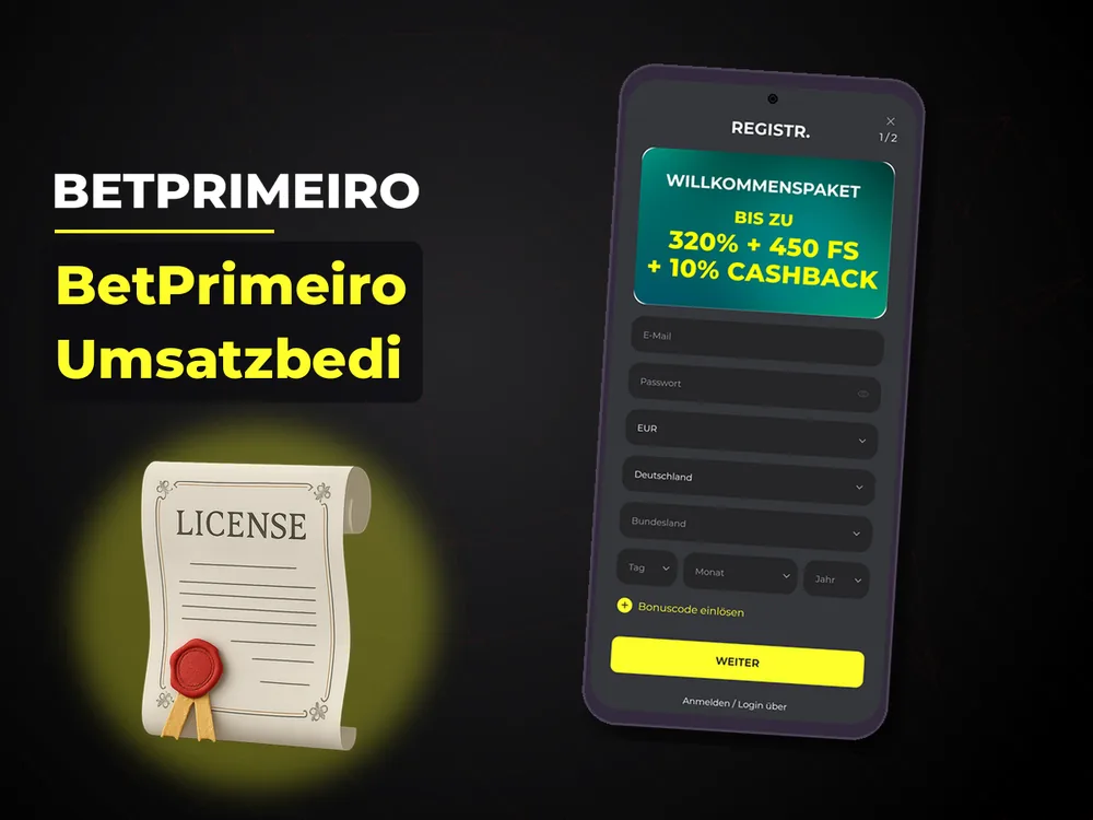 Betprimeiro - BetPrimeiro Umsatzbedi