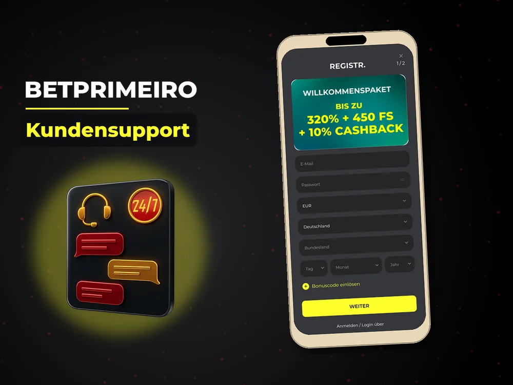 Betprimeiro - Kundensupport