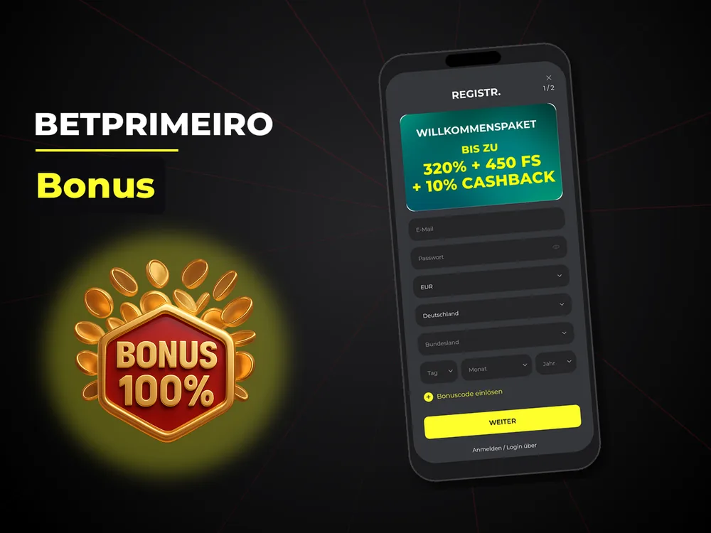 Betprimeiro - Bonus
