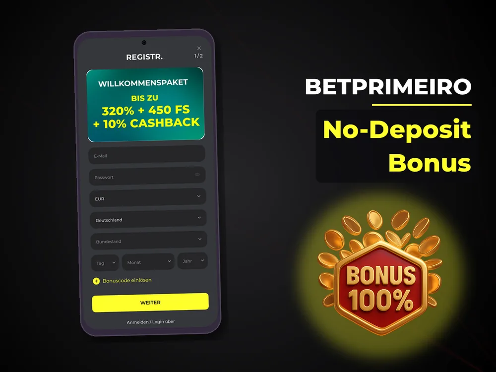 Betprimeiro - No-Deposit Bonus
