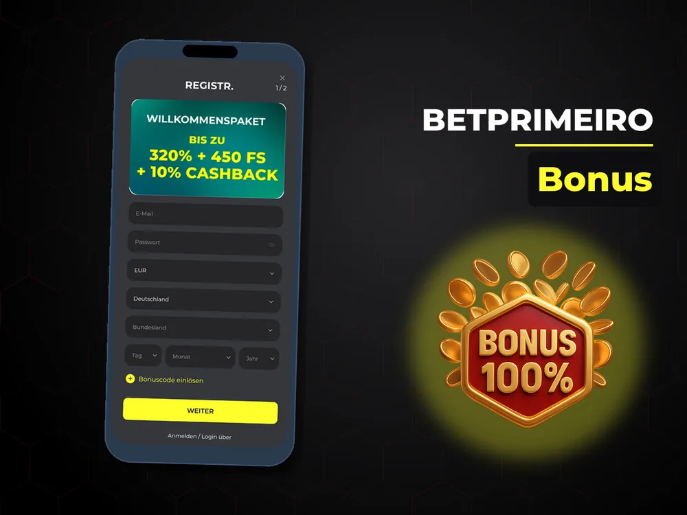 Betprimeiro - Bonus