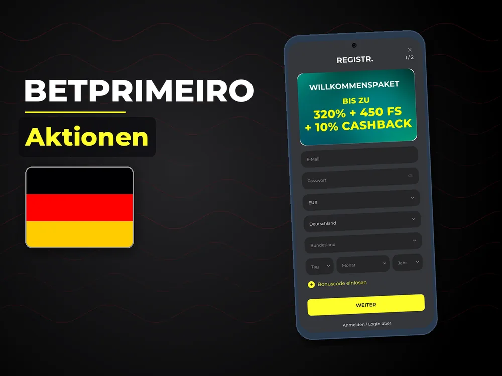 Betprimeiro - Aktionen
