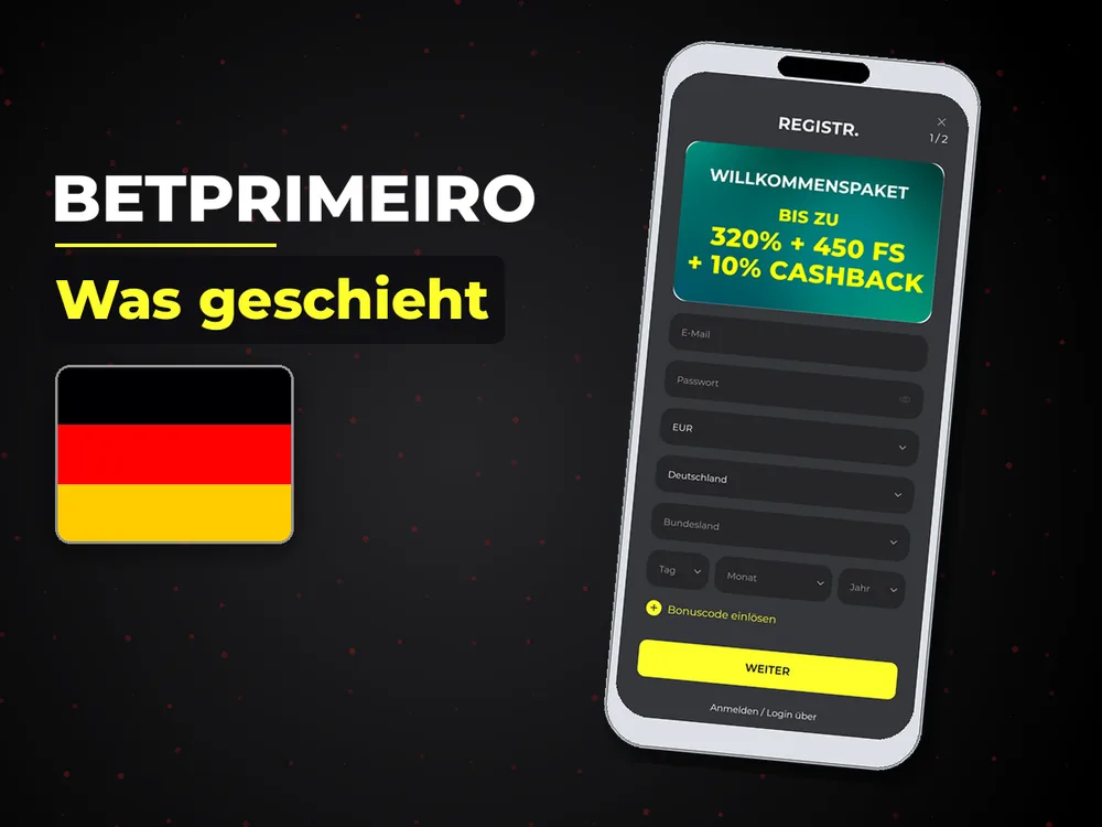 Betprimeiro - Was geschieht