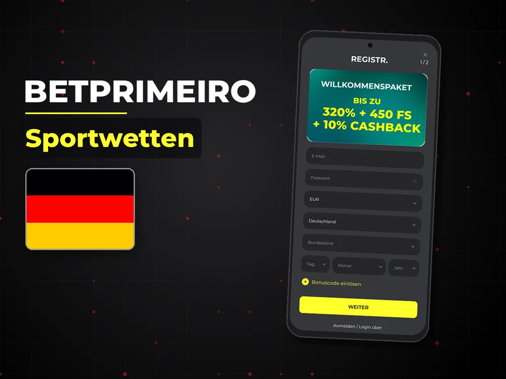 Betprimeiro - Sportwetten