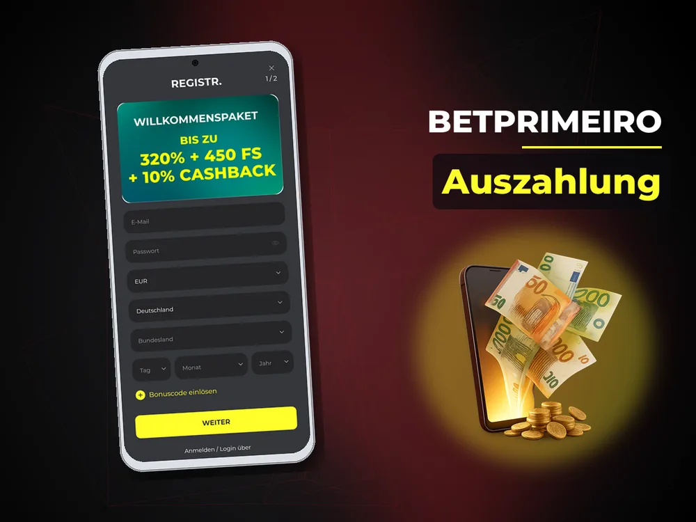 Betprimeiro - Auszahlung