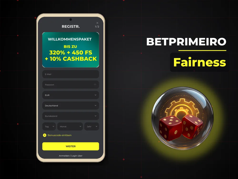Betprimeiro - Fairness