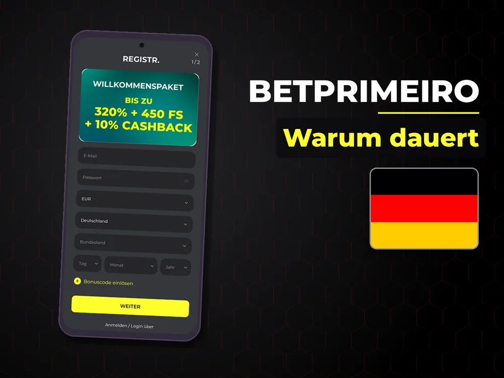 Betprimeiro - Warum dauert